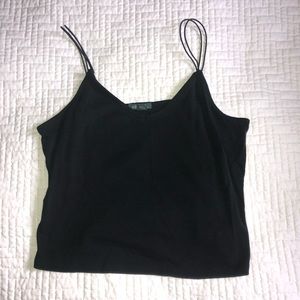 Wild Fable Black Crop Top